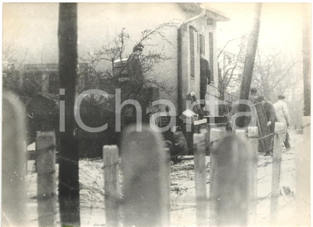 1962 BERLINO EST - Sgombero delle abitazioni vicine al Muro *Foto VINTAGE 18x13
