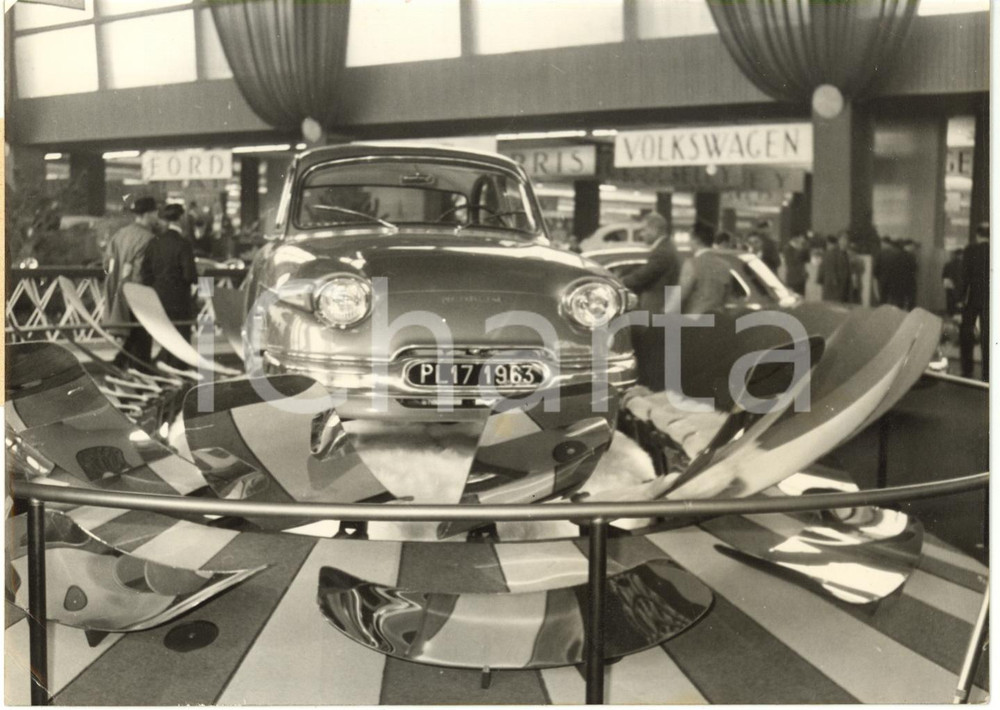 1962 PARIS Salon de l'Automobile - Presentazione PANHARD PL 17 *Fotografia 18x13