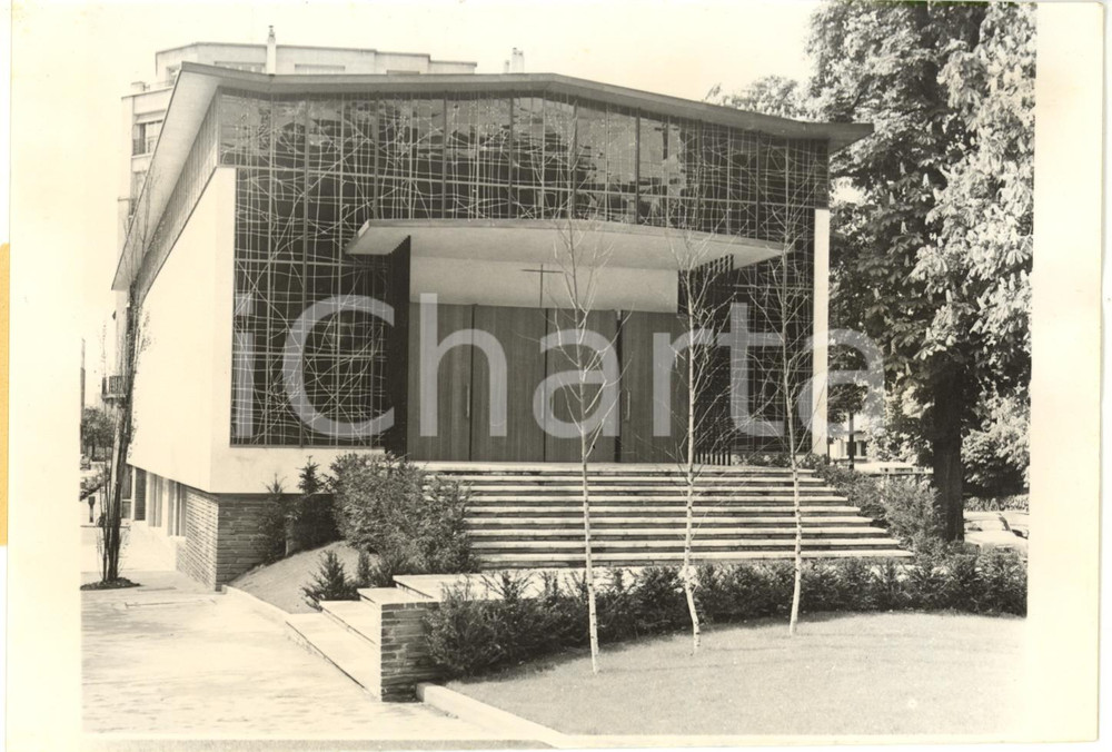 1958 NEUILLY-SUR-SEINE - Moderna cappella dei Santi Luigi e Isabella *Foto 18x13