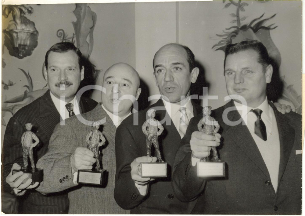 1963 PARIS MONTPARNASSE Oscar des Camelots - Jean BECKER Émile CHAUMENTIN *Foto