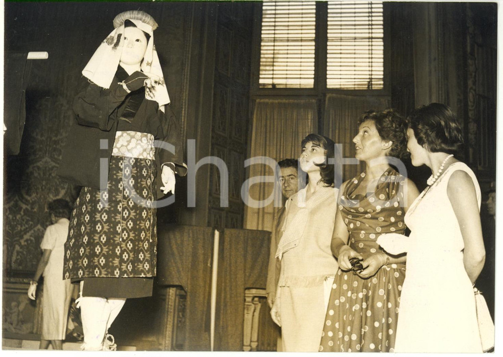 1958 TORINO Palazzo Madama - MOSTRA DEL KIMONO - Costume contadino giapponese