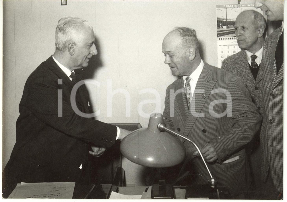 1957 ROMA Lotteria Nazionale - Signor VENTURA venditore del biglietto vincente