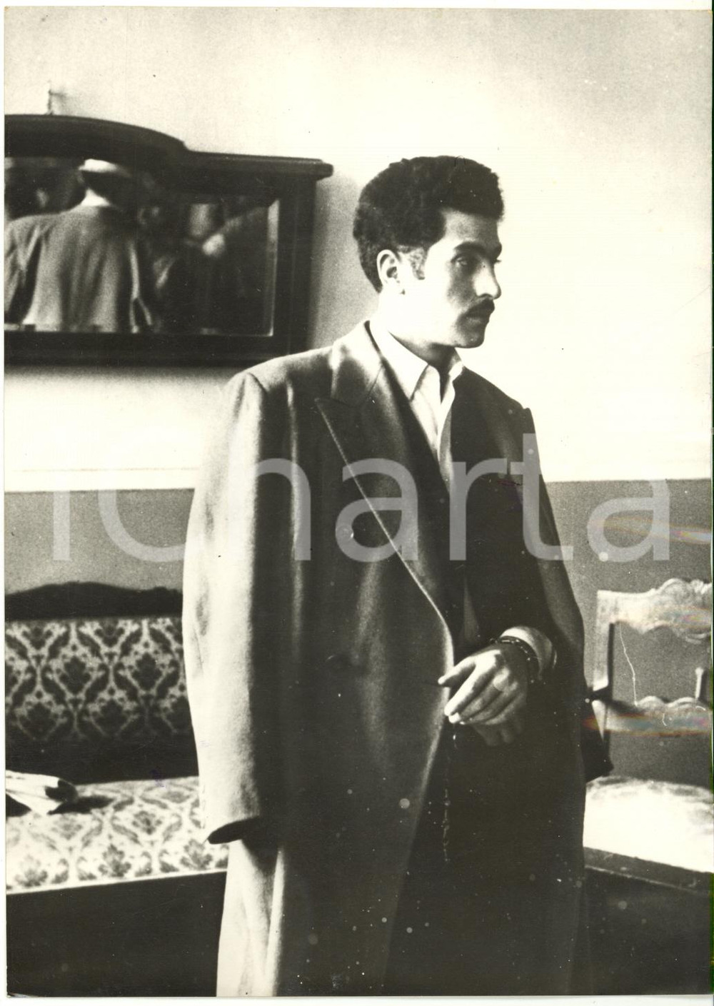 1954 (ma 1950 ca) PALERMO (?) Gaspare PISCIOTTA - Ritratto del bandito *Foto