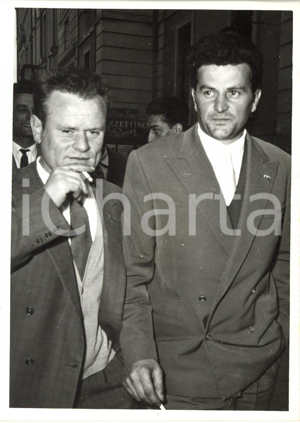 1957 PADOVA Processo "Oro di Dongo" - Teste Giuseppe COLOMBINI - Ritratto - Foto