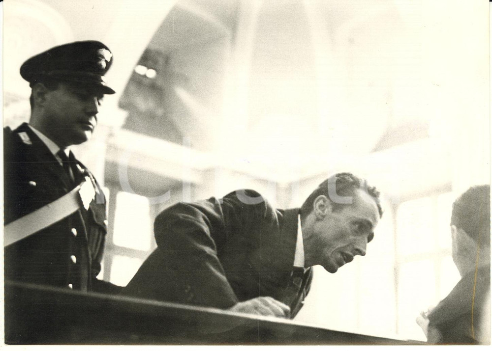1958 TORINO Delitto Codecà - Imputato Giuseppe FALETTO durante l'udienza (3)
