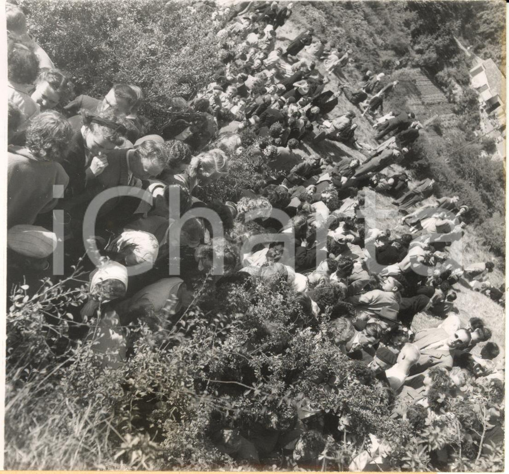 1953 CALAIS Villaggio d'HYDREQUET - Fedeli riuniti per apparizione della Madonna