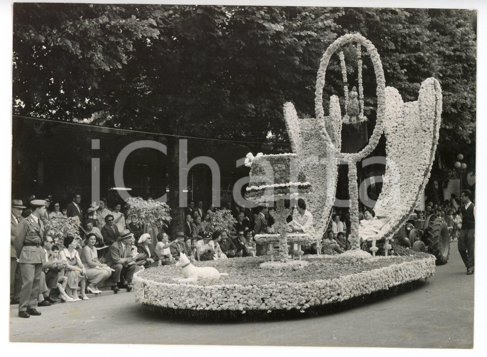 1956 SALSOMAGGIORE TERME (PR) - Tradizionale sfilata del CORSO DEI FIORI *Foto
