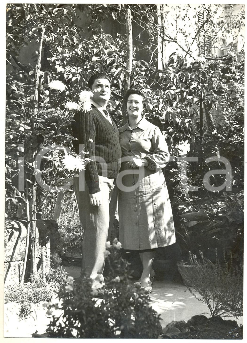 1958 FIRENZE Processo al Vescovo di Prato FIORDELLI - I coniugi BELLANDI *Foto