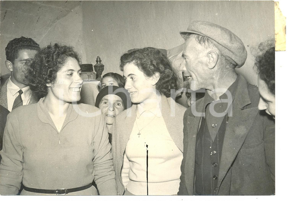 1955 ca PIANA DEGLI ALBANESI (PA) Miracolo MADONNA COL DITO - Famiglia MATRANGA