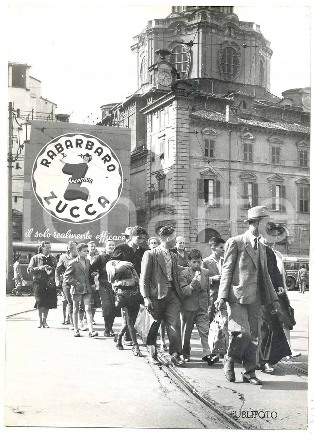 1953 TORINO XIV Congresso Eucaristico Nazionale - Arrivo dei pellegrini *Foto
