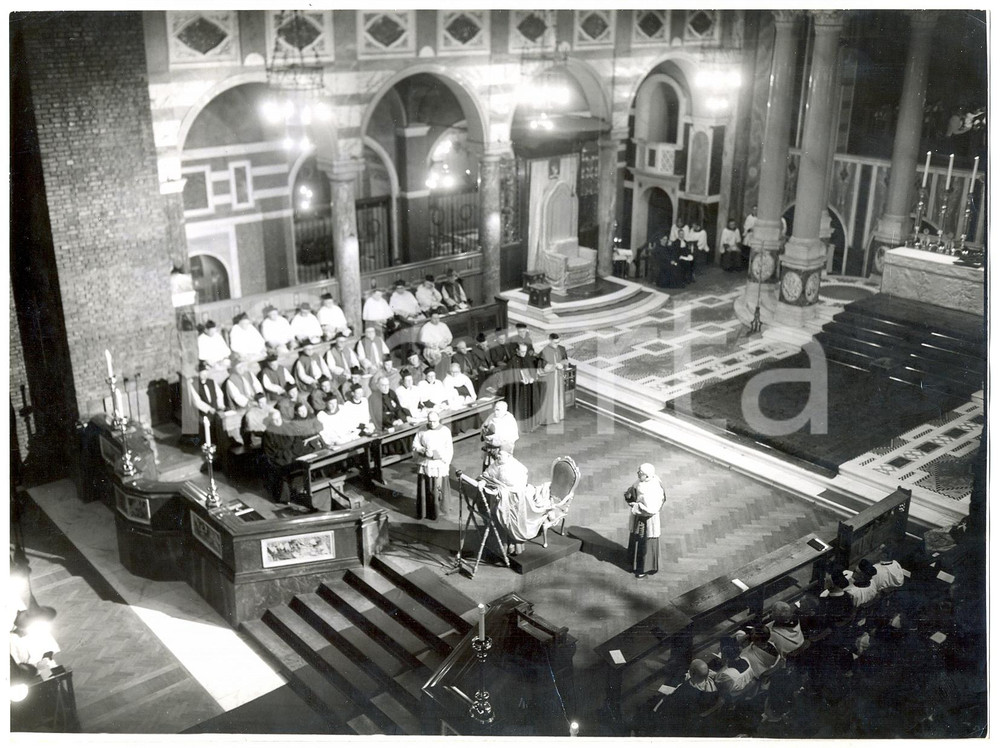 1958 LONDON Westminster Abbey - Dicorso dell'arcivescovo card. William GODFREY