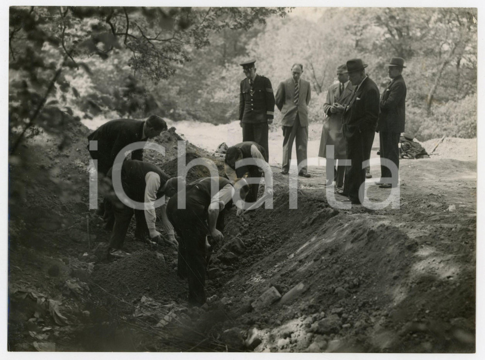 1957 LONDON Cranford Park - Caso Muriel MAITLAND - Ricerche della vittima *Foto