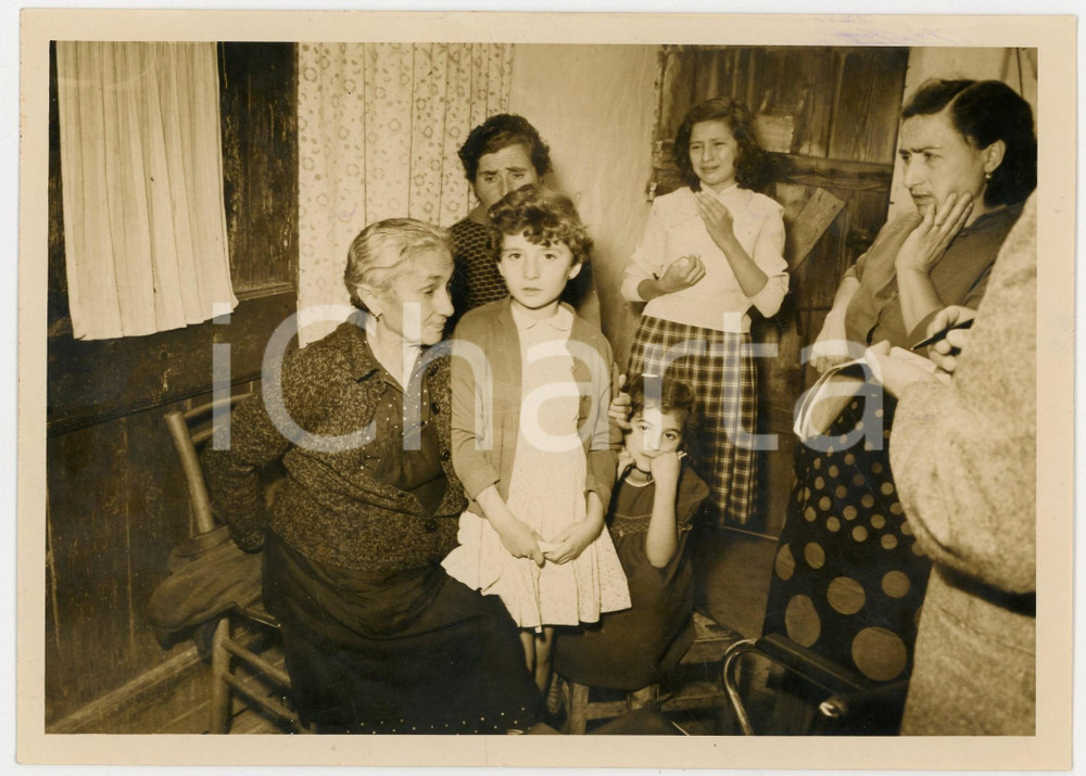 1956 CIGLIANO (VC) Omicidio Sandra OGLIARO - I familiari della vittima *Foto