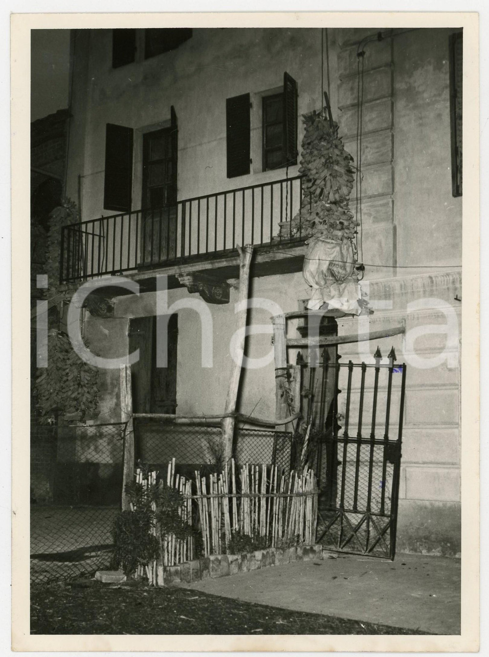 1957 SCIOLZE (TO) CRONACA NERA - Omicidio Luigi ARDUINO - Il luogo del delitto