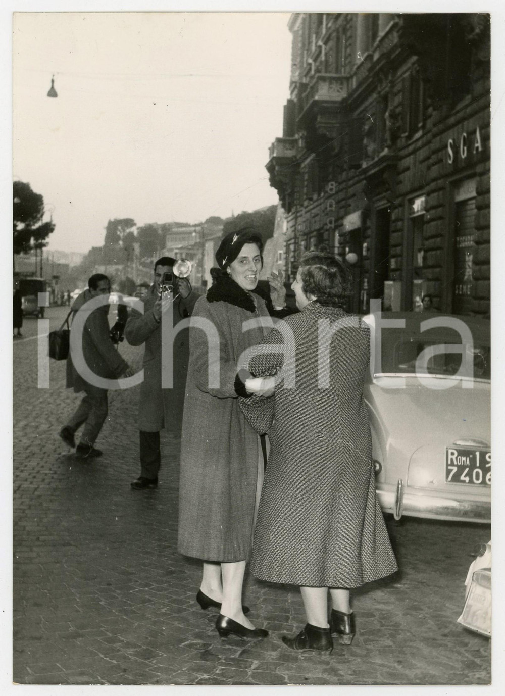 1958 ROMA Caso Arnaldo GRAZIOSI - La sorella dell'imputato *Foto 13x18