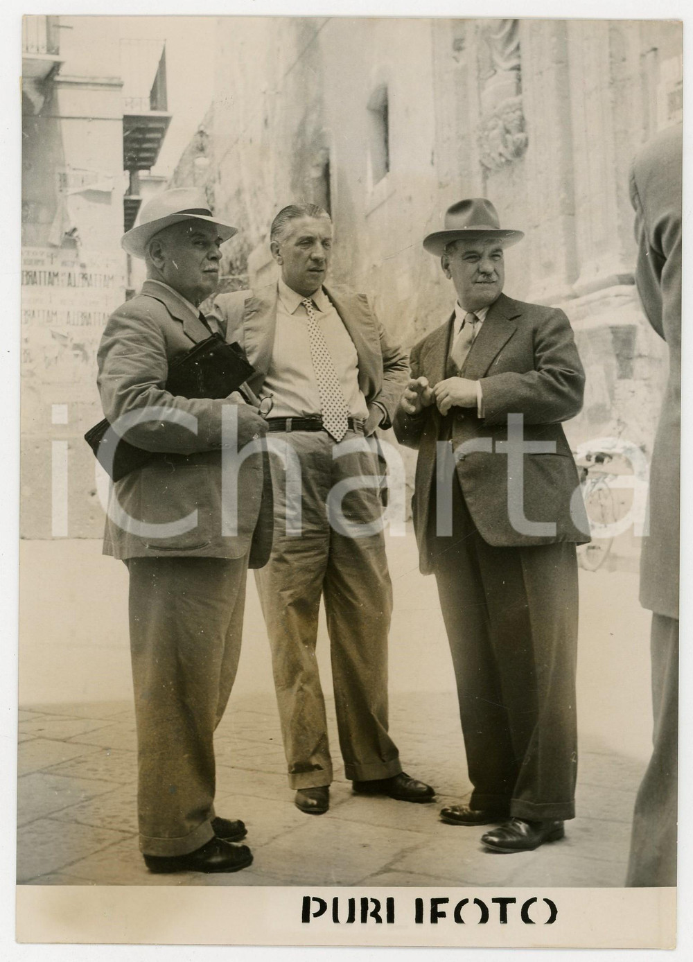 1955 ca PALERMO Processo a Pasquale SCIORTINO - Fratelli SPADAFORA - Ritratto