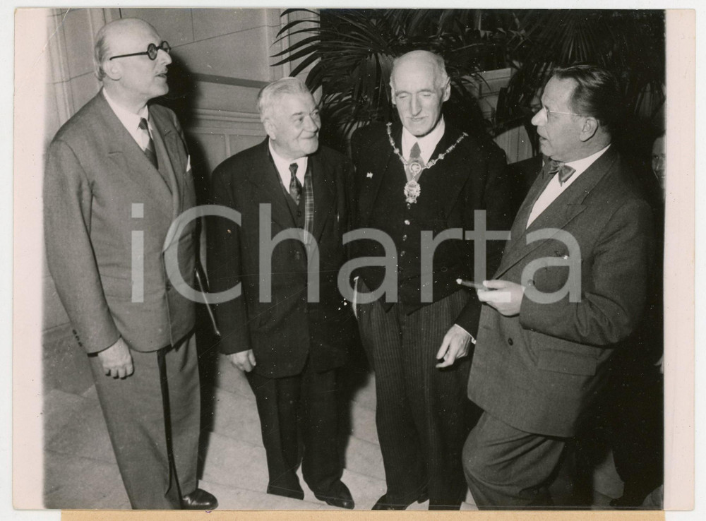 1953 VERSAILLES Stati generali comuni d'Europa - Amedeo PEYRON Peter Maria BUSEN