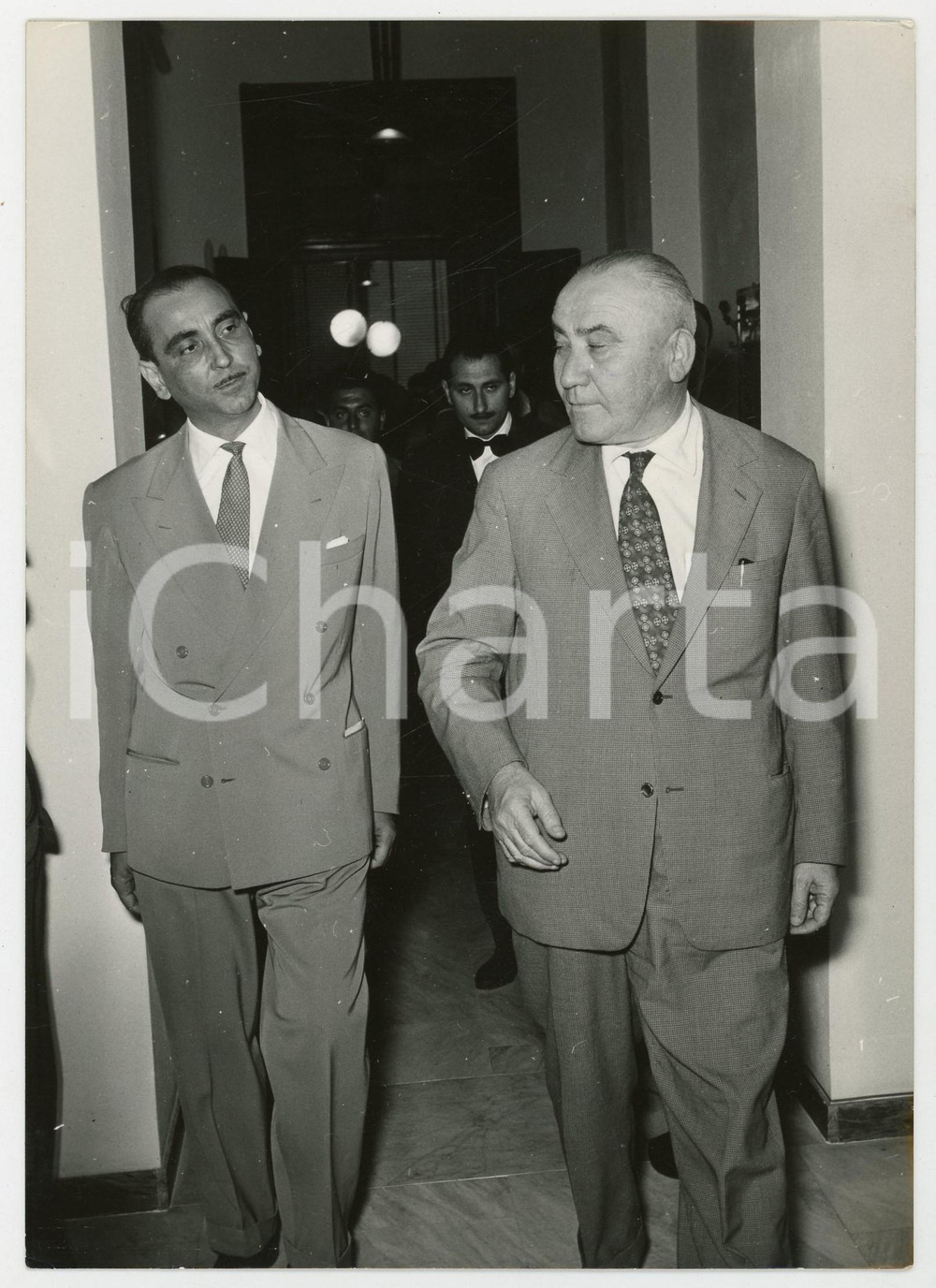 1957 MONTECITORIO Consultazioni governo FANFANI II - Onorevole Alberto SIMONINI