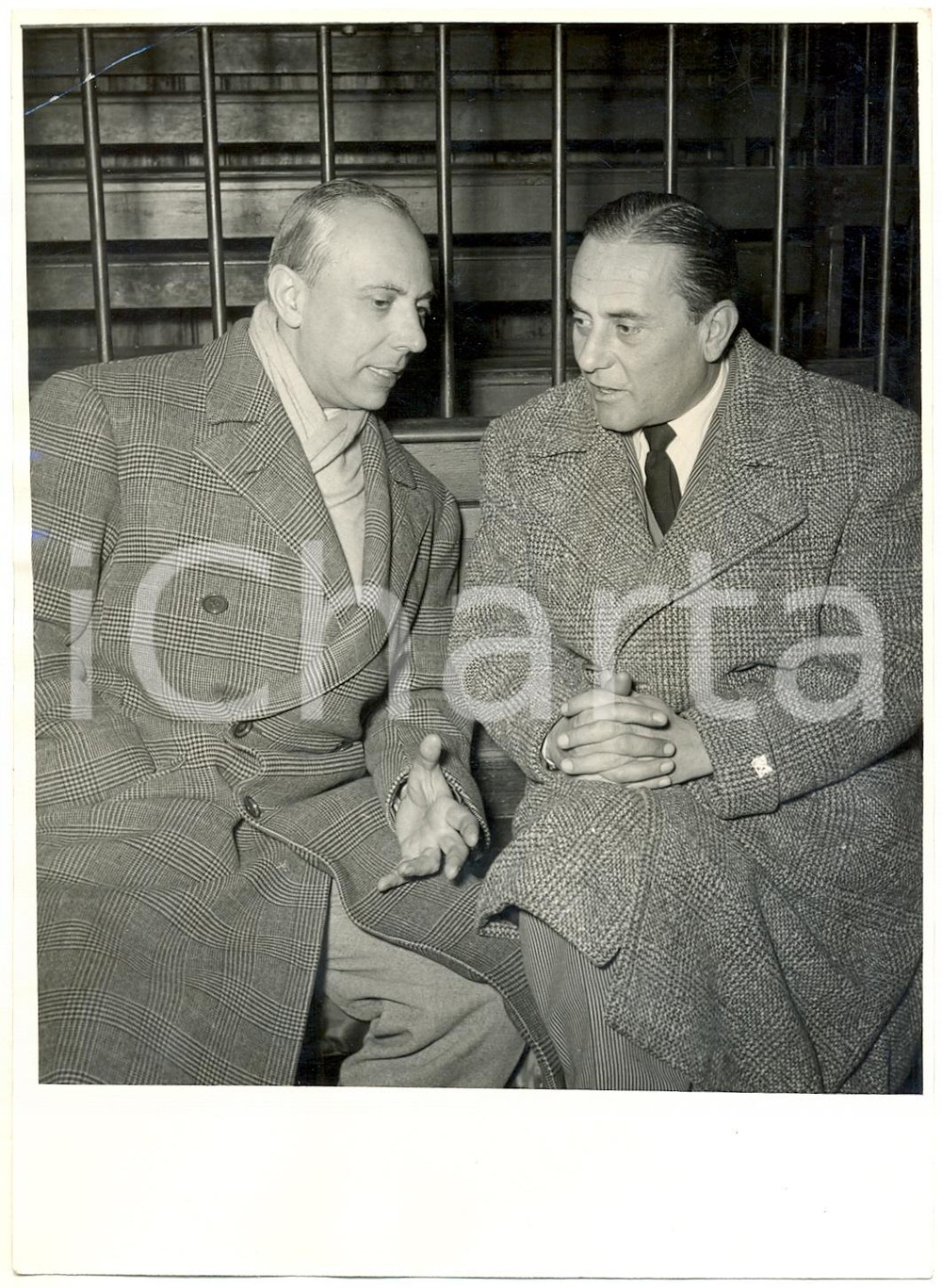 1954 MODENA Incidente GP D'ITALIA - Giovanni BRACCO Franco CORTESE in tribunale