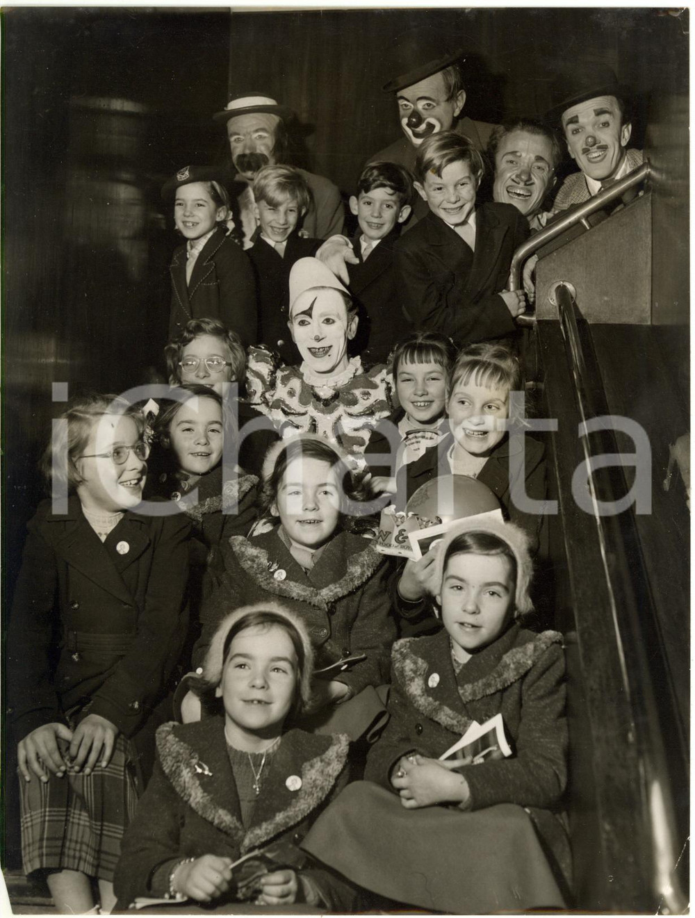 1958 LONDON Bertram Mills Circus - COLES quads GOODS quads and TAYLORS quads