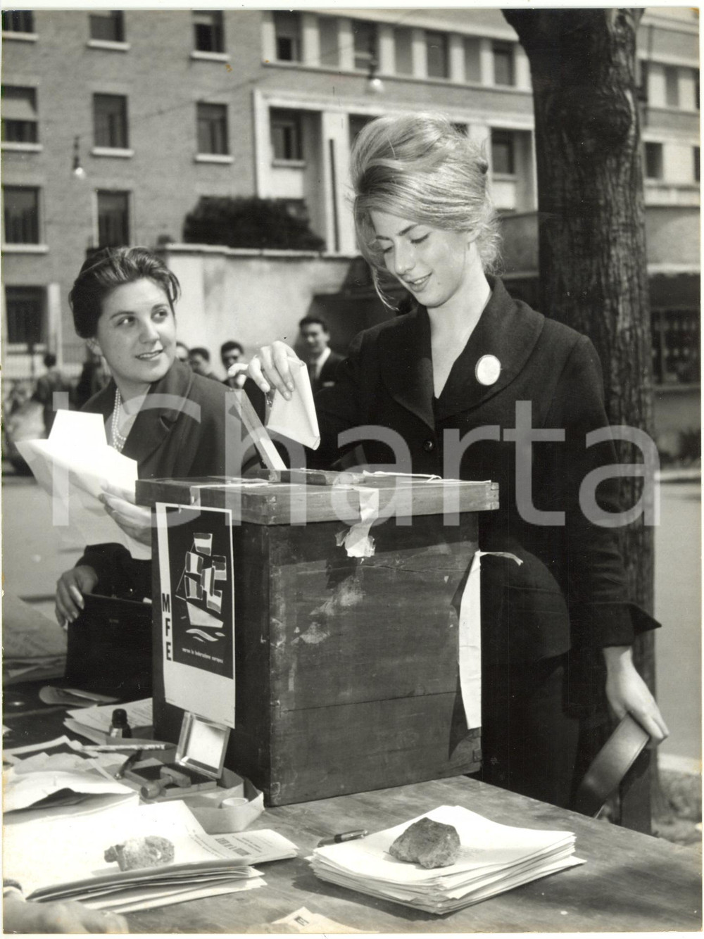 1960 ROMA LA SAPIENZA - Elezioni Assemblea Costituente STATI UNITI D'EUROPA