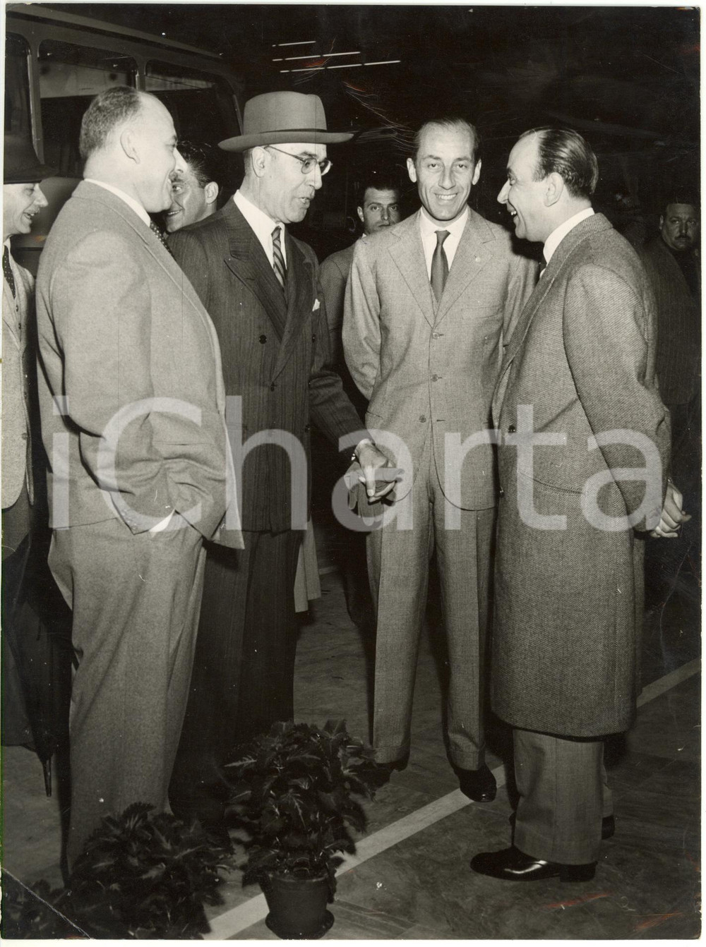 1953 TORINO Salone dell'automobile - Generale Luigi Efisio MARRAS (1) *Foto 