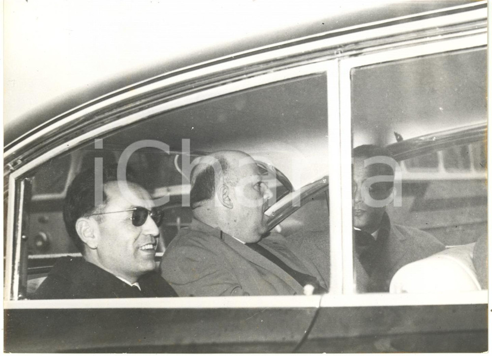 1962 MADRID - Benyoucef BENKHEDDA Presidente del Governo provvisorio di ALGERIA