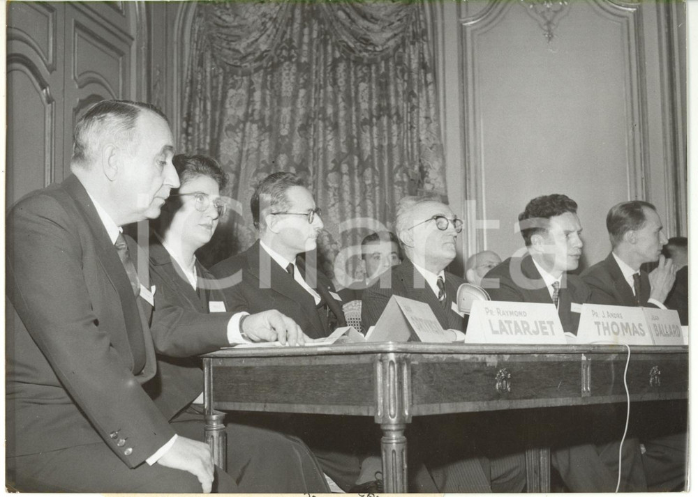 1959 FRANCE Fondation SIMCA - Igor ORTINSKY Raymond LATARJET André THOMAS *Photo