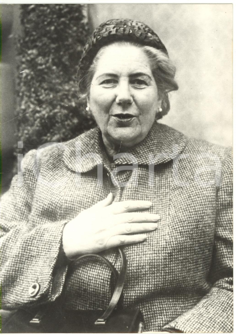 1959 ROMA - Ritratto della principessa Luisa ORSINI *Fotografia 13x18