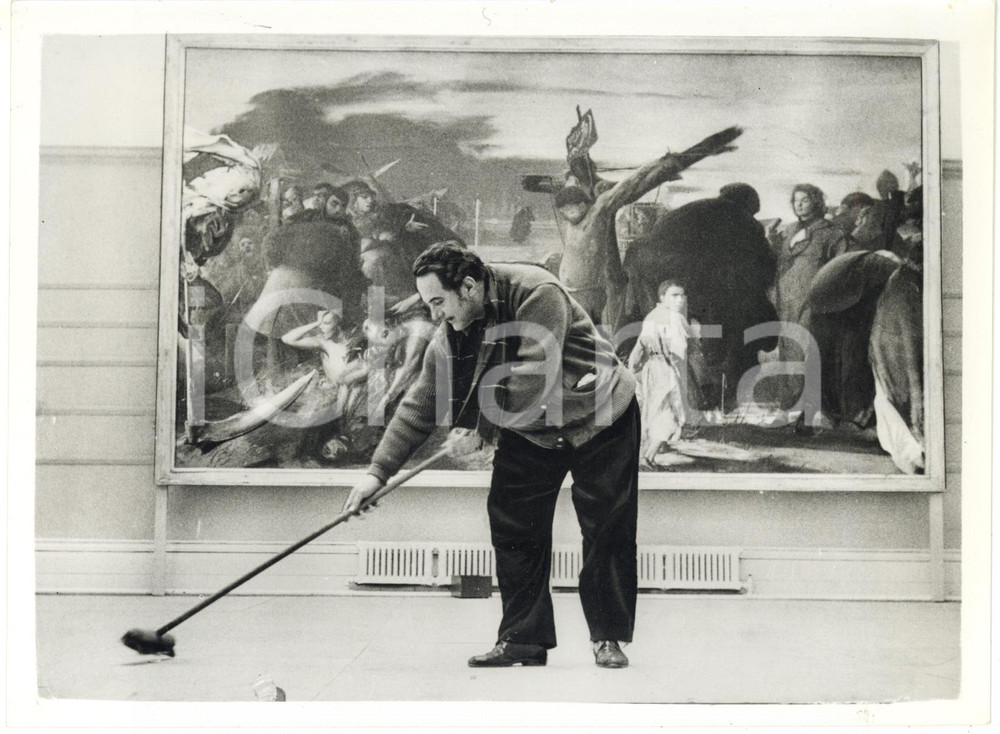 1963 LONDON Galleries of British Artists - Pietro ANNIGONI prepara la sua mostra