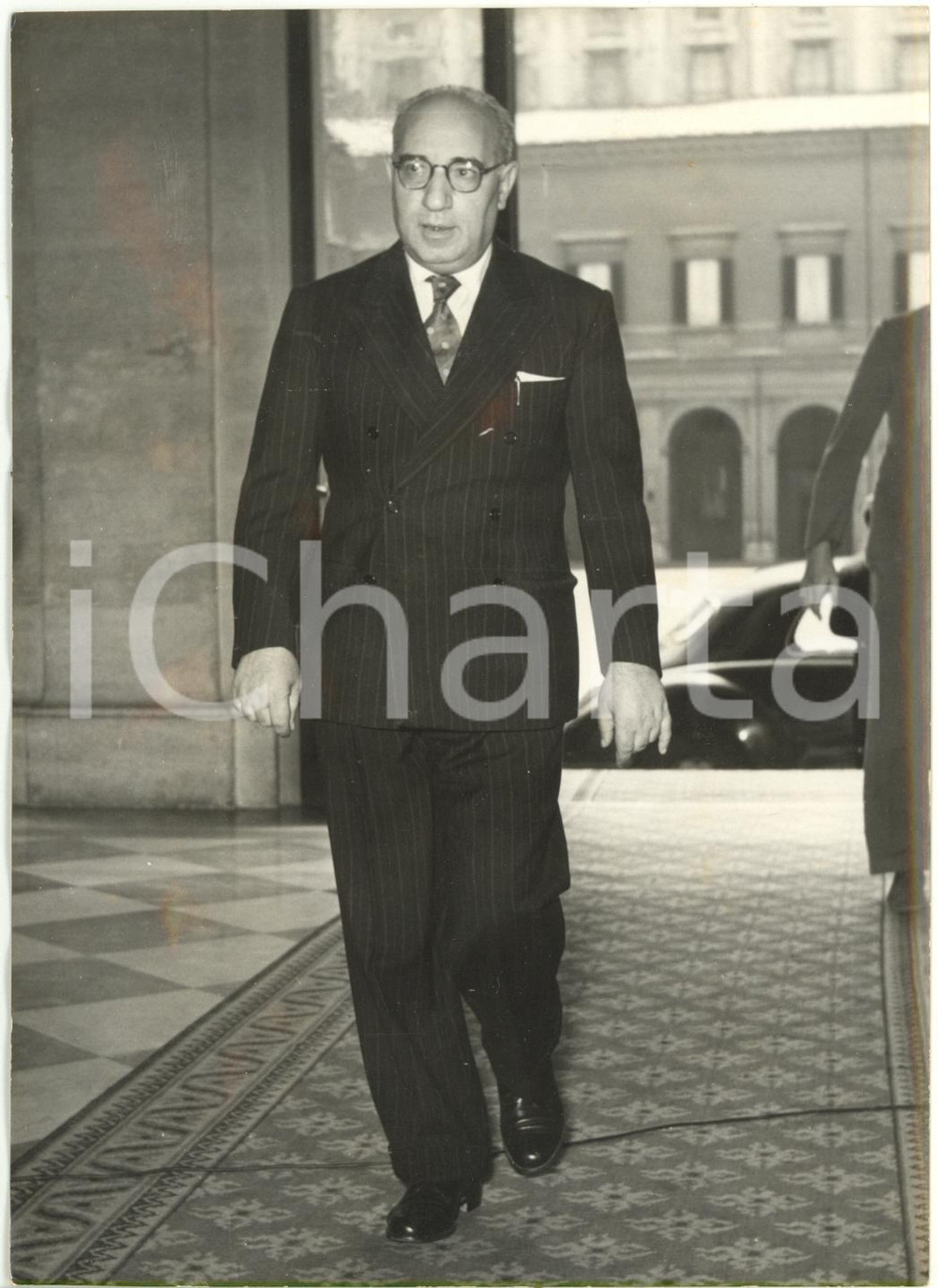 1953 ROMA QUIRINALE - Arrivo di Mauro SCOCCIMARRO per le consultazioni *Foto