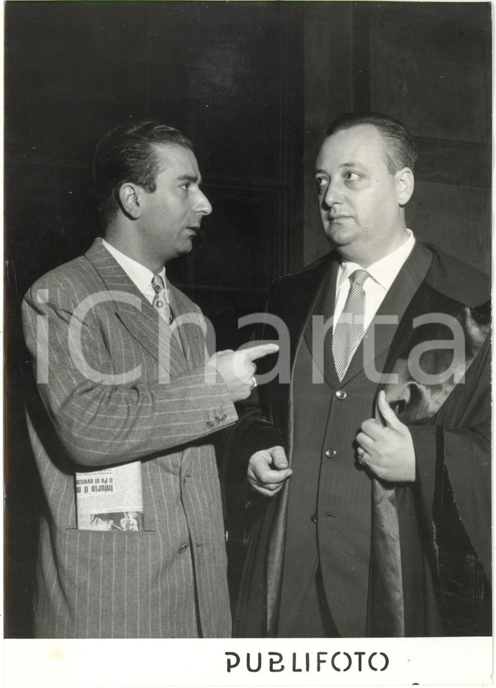 1953 MILANO Processo SERVELLO-PARRI - Franco SERVELLO avvocato Gastone NENCIONI