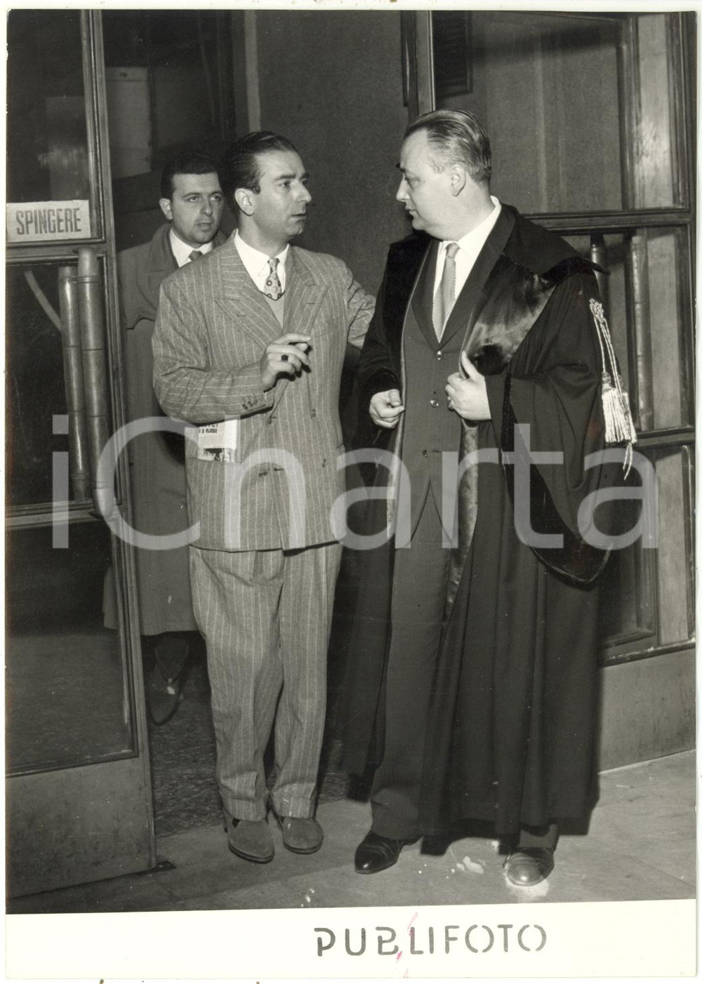 1953 MILANO Processo SERVELLO-PARRI - Avvocato Gastone NENCIONI Franco SERVELLO 