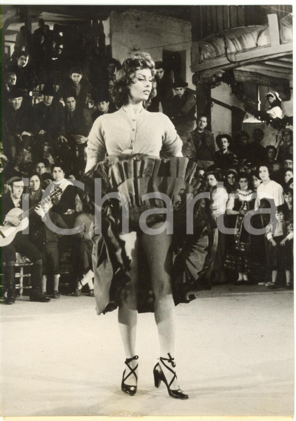1956 CINEMA "The Pride and the Passion" - Sophia LOREN balla il flamenco *Foto