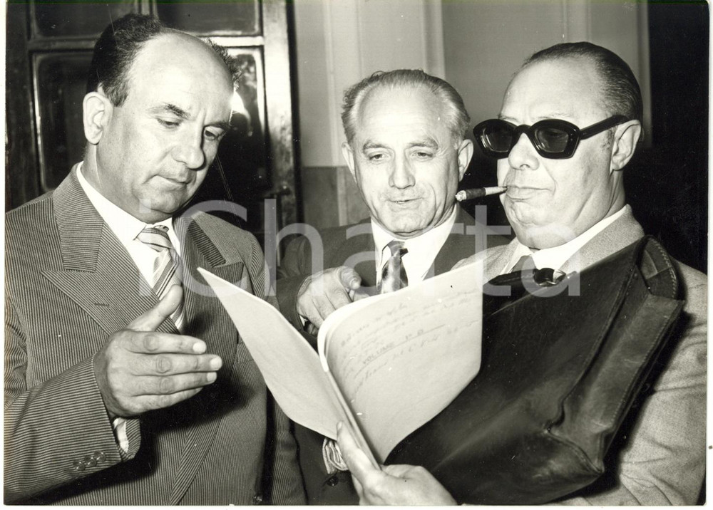 1957 PADOVA Processo "Oro di Dongo" Pietro VERGANI Dante GORRERI Antonio ZOBOLI