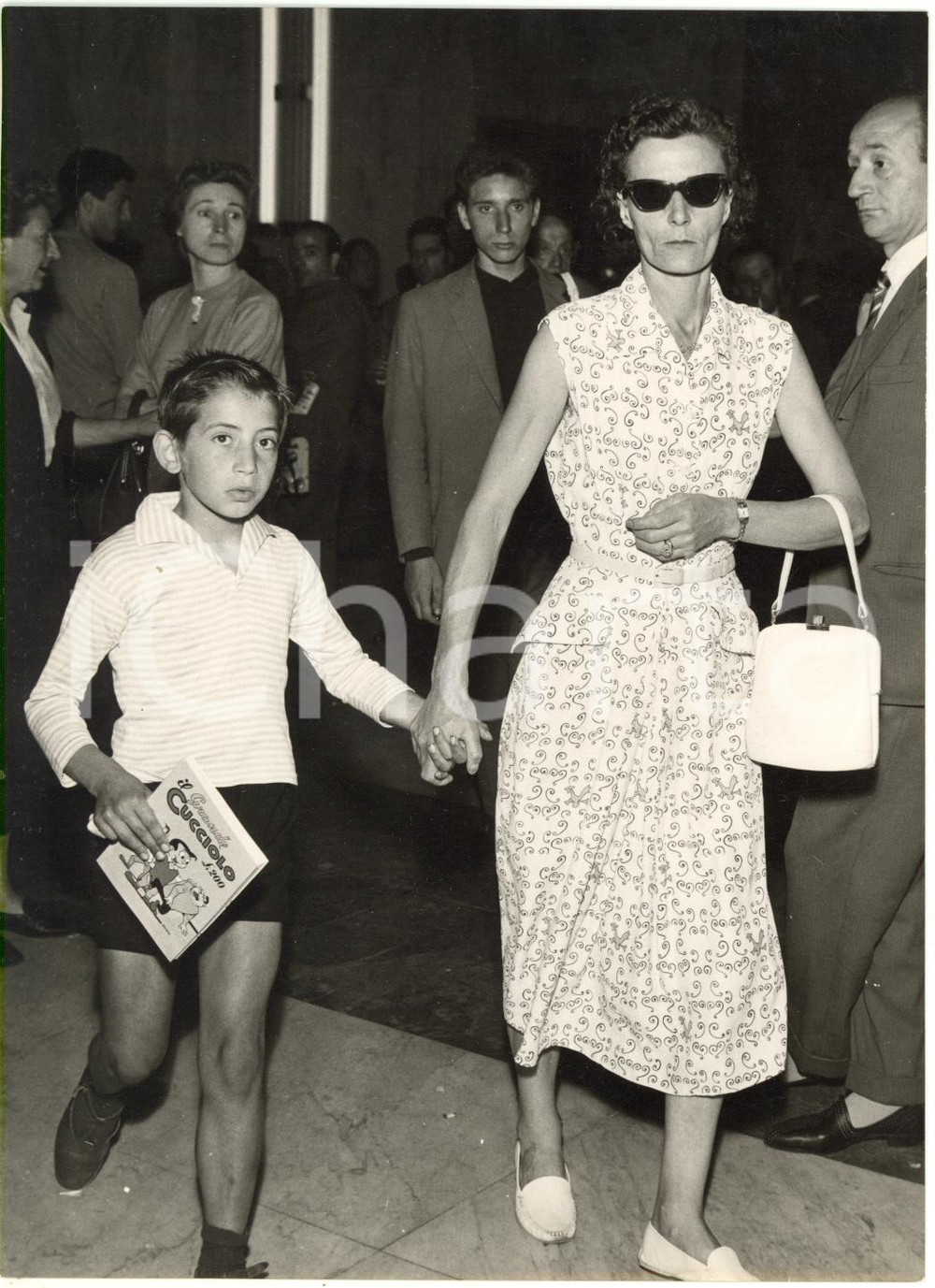 1958 MILANO Processo Banda di VIA OSOPPO - Moglie e figlio di Ferdinando RUSSO 