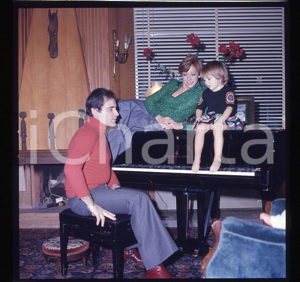 6X6cm NEGATIVO ORIGINALE * 1970ca I VIANELLA Wilma GOICH Edoardo VIANELLO (50)
