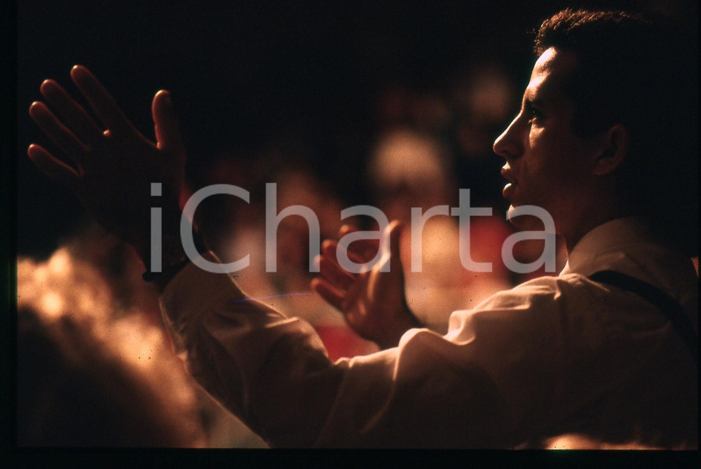 35mm vintage slide*1992 USA Benny HINN Holy Spirit Miracle Crusades - Ritratto