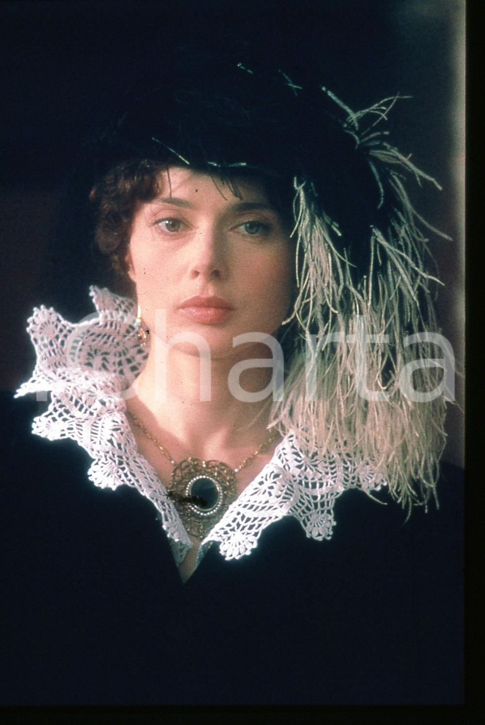 35mm vintage slide* 1994 IMMORTAL BELOVED Isabella ROSSELLINI Ritratto attrice