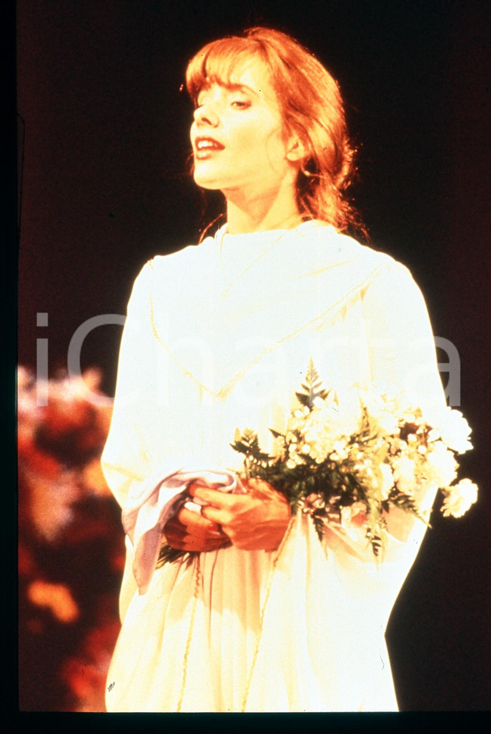 35mm vintage slide* 1989 BLACK RAINBOW Rosanna ARQUETTE in una scena del film
