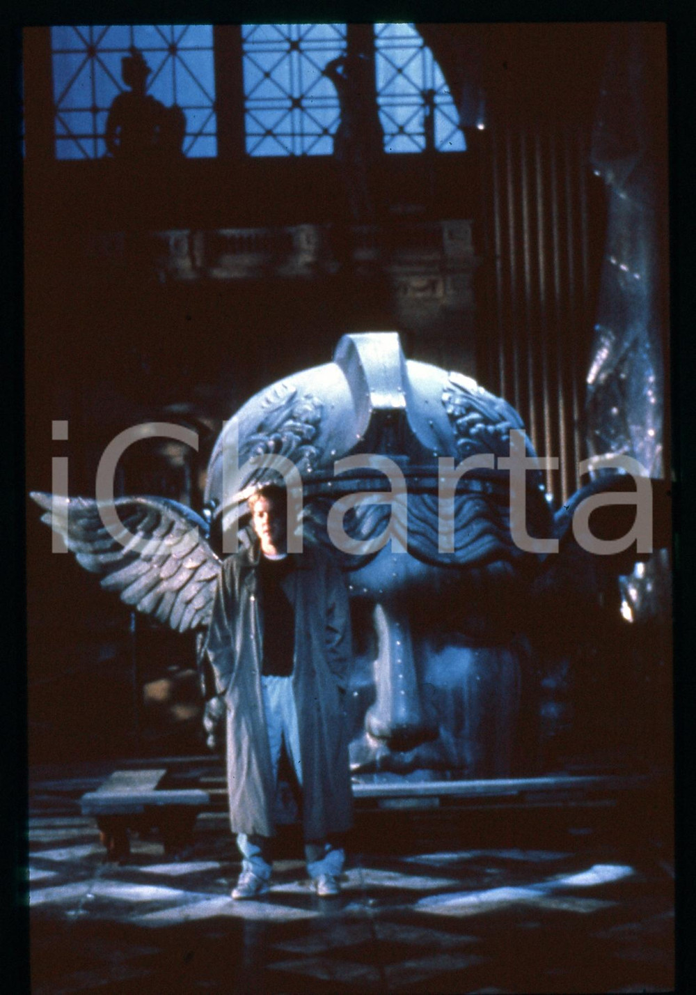 35mm vintage slide* 1990 FLATLINERS Kiefer SUTHERLAND in una scena del film (1)