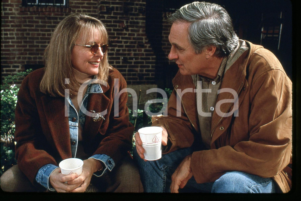 Fotografia d epoca originale 35mm vintage slide 1993 MANHATTAN MURDER MYSTERY Diane KEATON Alan ALDA 1