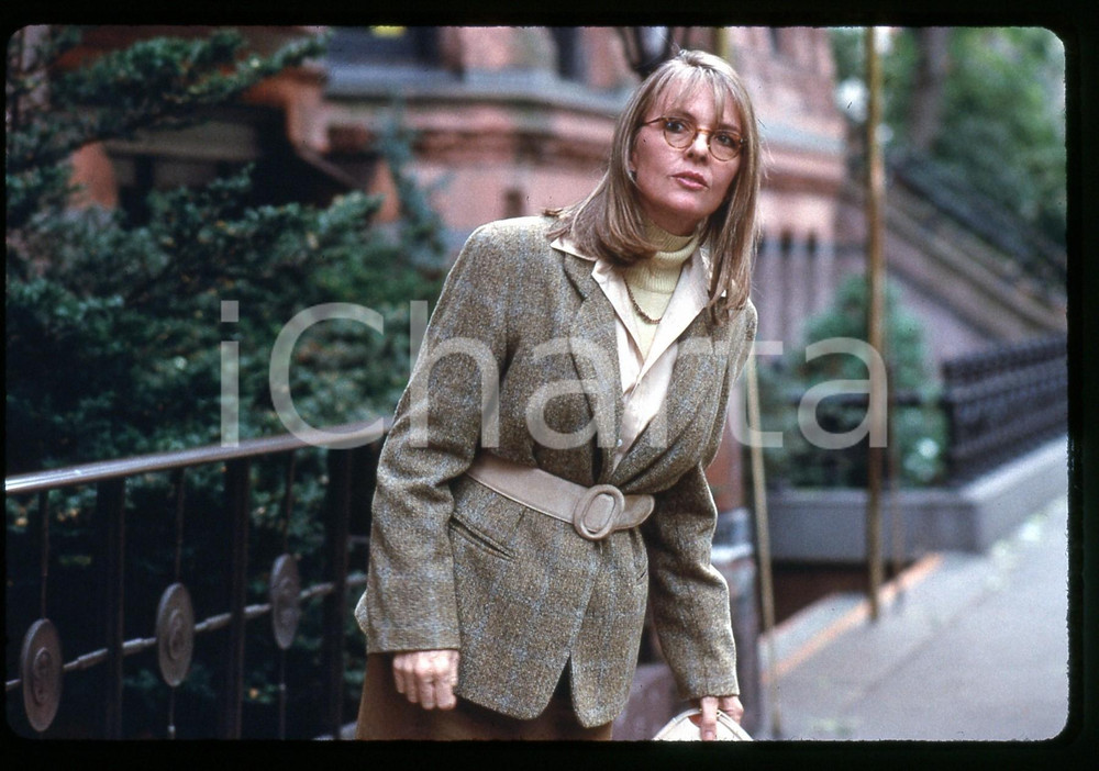 Fotografia d epoca originale 35mm vintage slide 1993 MANHATTAN MURDER MYSTERY Diane KEATON Scena del film 1