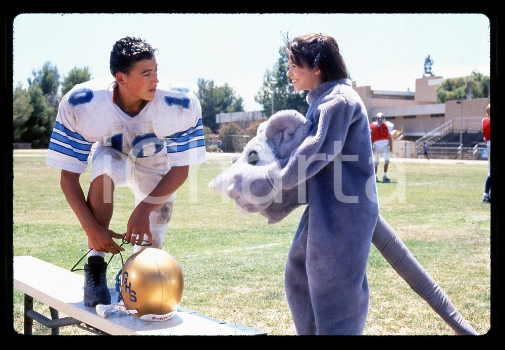 35mm vintage slide*1994 PARTY OF FIVE Lacey CHABERT Andrew KEEGAN Ritratto