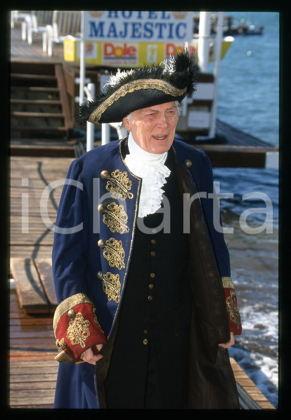 35mm vintage slide*1997 CANNES FILM FESTIVAL Jack PALANCE in costume d'epoca 11