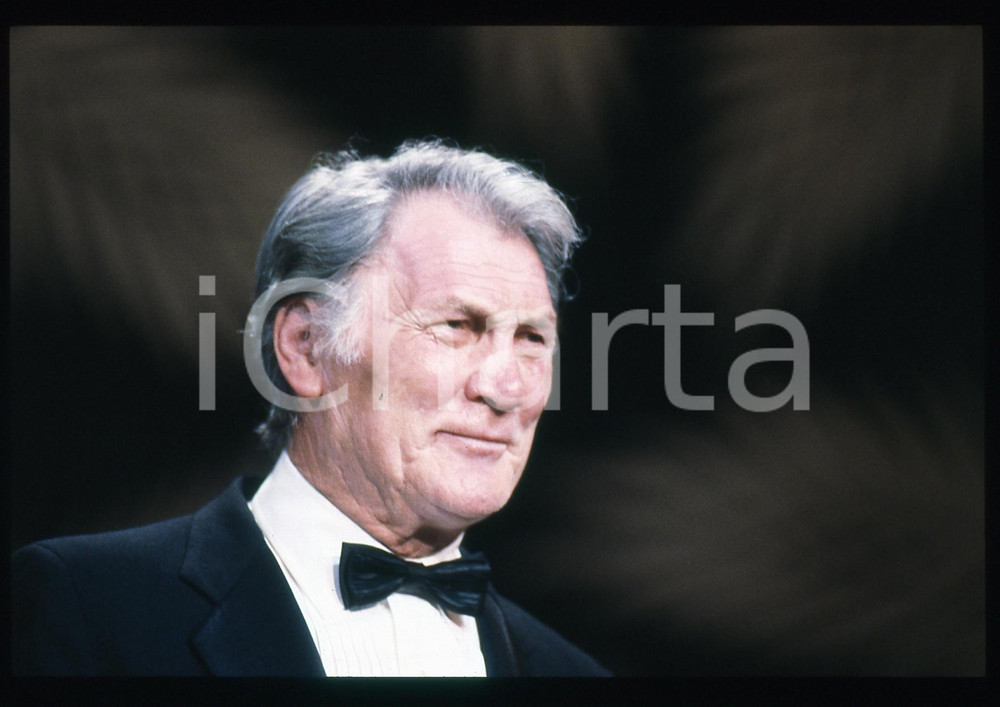 35mm vintage slide*1989 CANNES FILM FESTIVAL Jack PALANCE Ritratto dell'attore 8