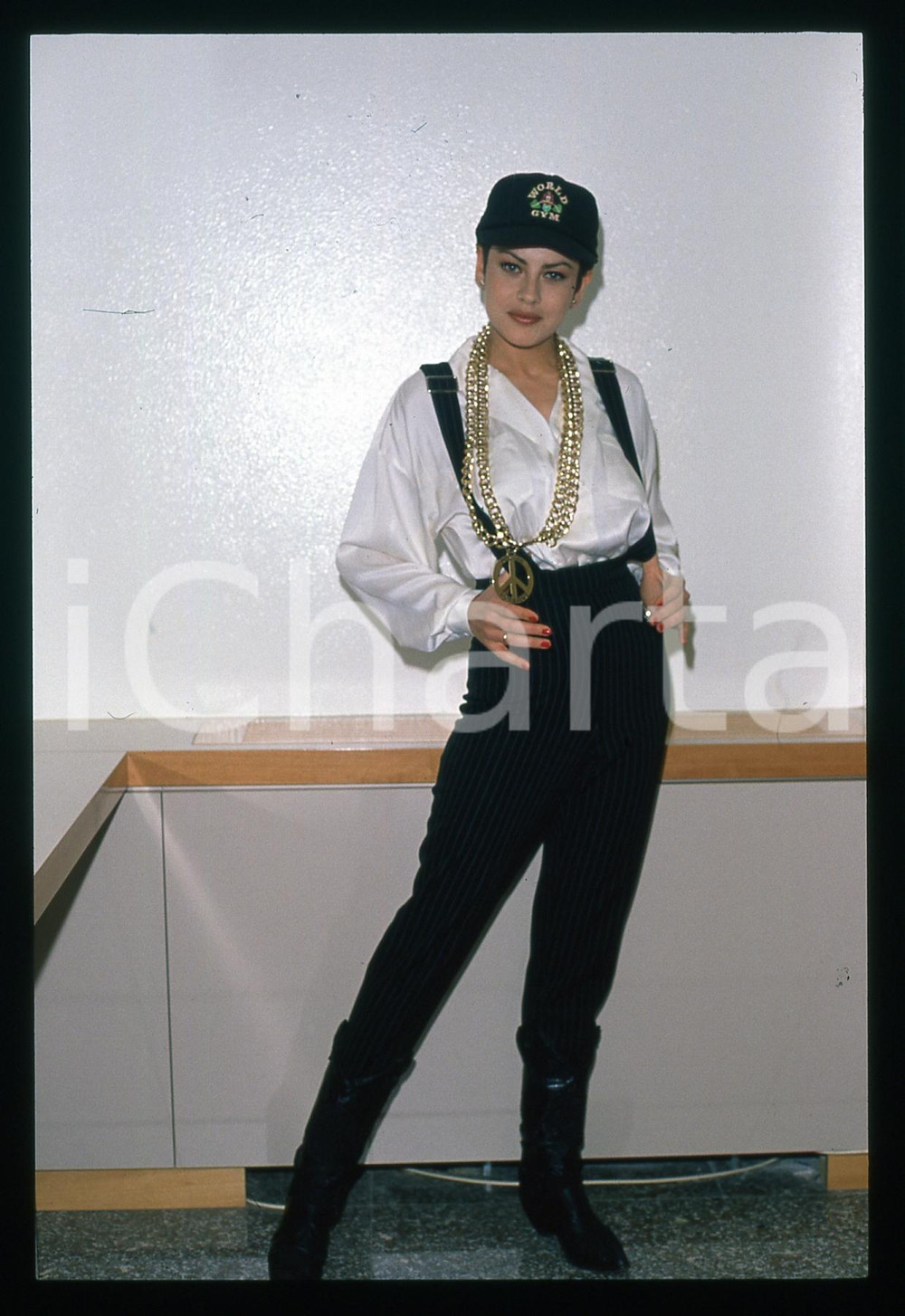 35mm vintage slide* 2000ca SPETTACOLO Eva GRIMALDI Ritratto dell'attrice (4)