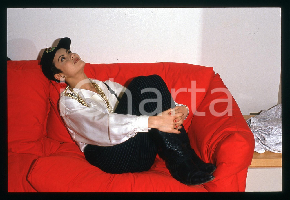 35mm vintage slide* 2000ca SPETTACOLO Eva GRIMALDI Ritratto dell'attrice *6