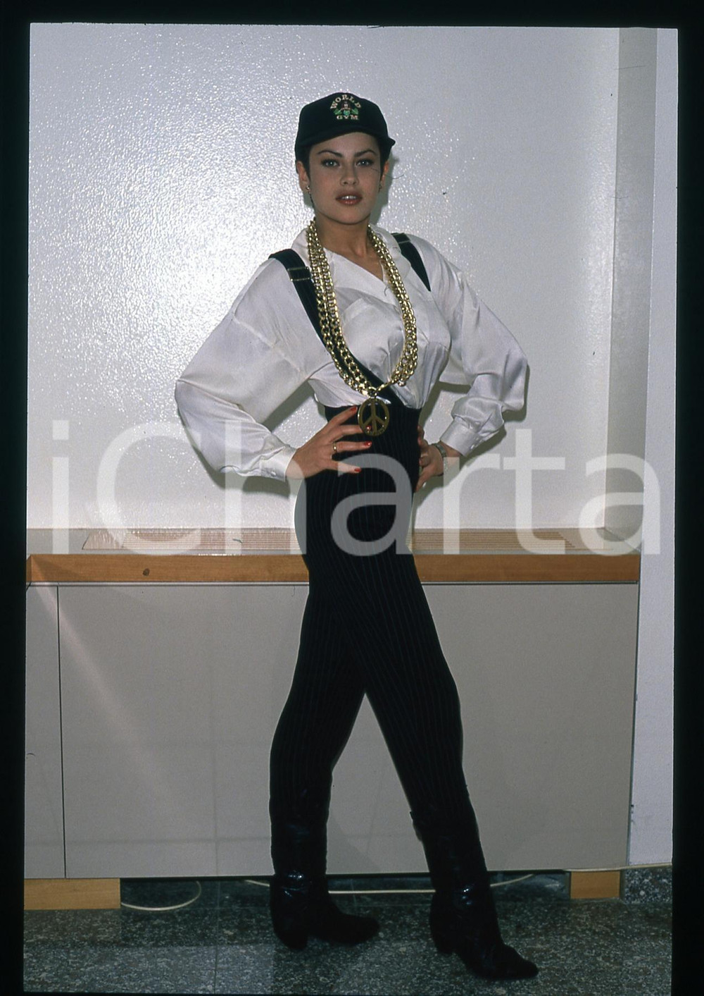 35mm vintage slide* 2000ca SPETTACOLO Eva GRIMALDI Ritratto dell'attrice (5)