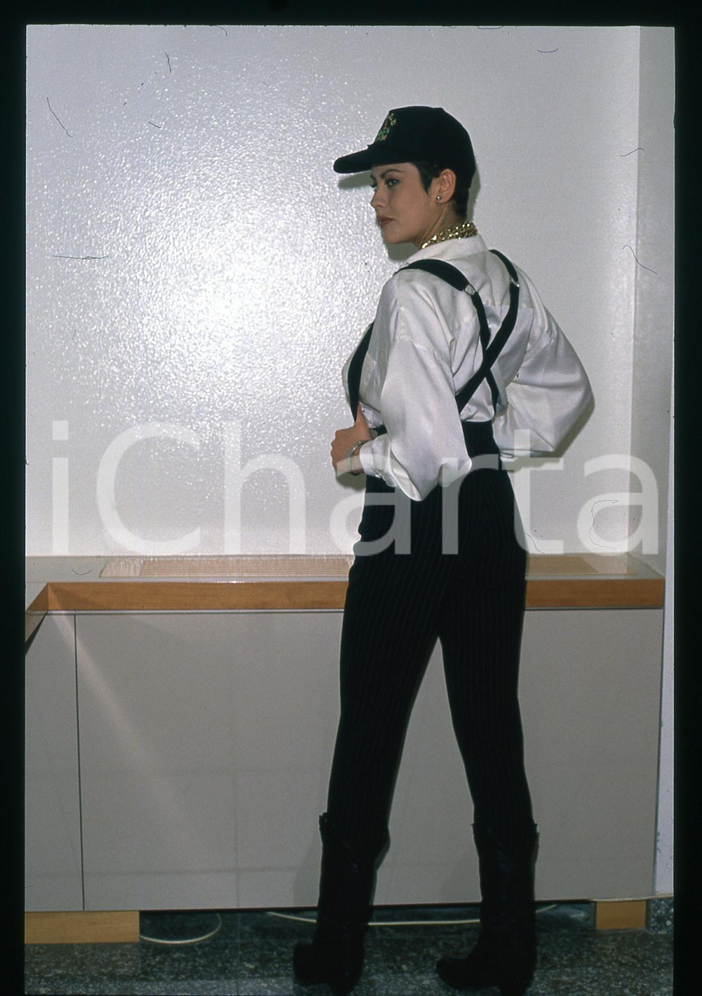 35mm vintage slide* 2000ca SPETTACOLO Eva GRIMALDI Ritratto dell'attrice (6)